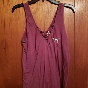 Burgundy PINK tank top